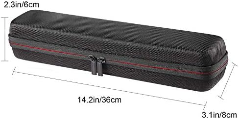 Faylapa Hard Carry Travel Case for Hair Straightener Iron Black - Image 3
