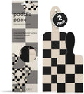 FRAMAR Checkered Balayage Board and Paddle Set, Highlighting Board, 2 Pack by FRAMAR