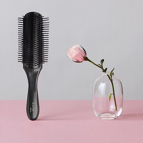 Diane Nylon Pin Styling Hair Brush for Detangling, Separating, Shaping and Defining Wet Thick or Curly Hair, Glides Through Tangles with Ease - Image 5