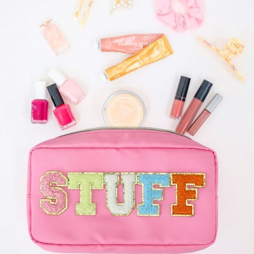 DYSHAYEN Small Cosmetic Bag, Pink Stuff - Image 2