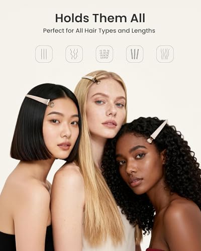 AIMIKE 4.8" Hair Clips for Styling, No-Crease Duckbill Clips, 6-Pack - Image 6