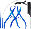 Professional Hair Extension Tools Kit, Microlink & Itip, Blue by SIVOTE
