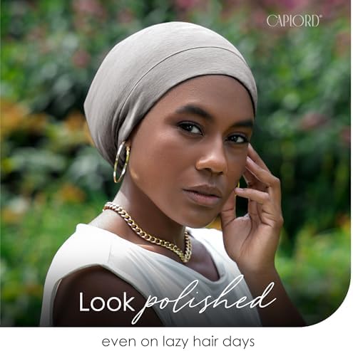 Silk Satin Hair Bonnet for Sleeping - Black Women & Men's Sleep Cap - Image 5