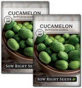Sow Right Seeds - Cucamelon Seed for Planting Mexican Sour Gherkins 2pk by SowRightSeeds