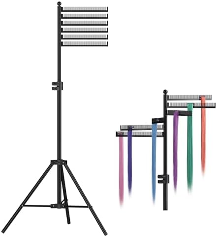 Hair Extension Holder Tripod - Height Adjustable Hair Braiding Rack Stand - Image 6