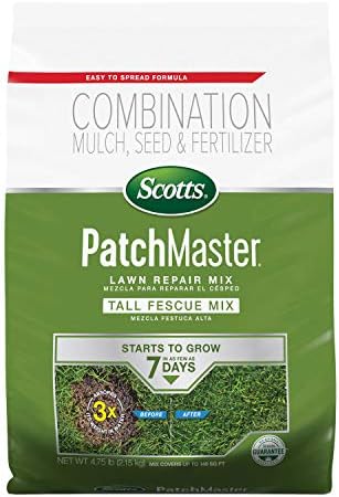 Scotts PatchMaster Lawn Repair Mix Tall Fescue Mix, 4.75 lbs. by Unknown