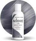 Adore Semi Permanent Hair Color, 158 Mystic Grey, 4 Fl Oz by Adore