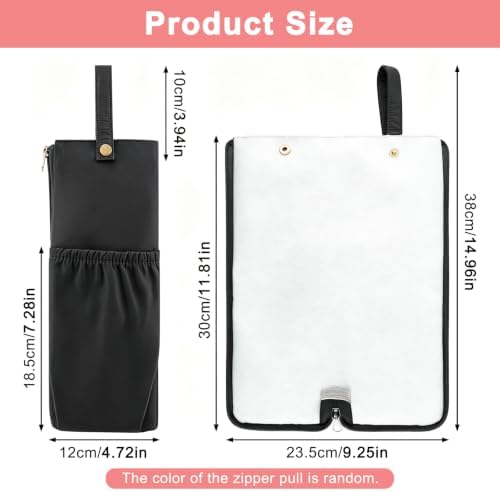 Hot Tools Travel Bag, 2-in-1 Heat Resistant Holder & Mat for Hot Tools - Image 2