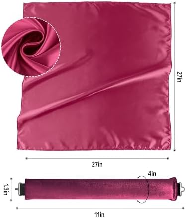 Seritant Heatless Curls Overnight with Satin Head Scarf, Velvet Hair Rollers for Blowout Look, No Heat Curling Rod for Long Thick Hair, Soft Sleep In Flexi Rods - Image 6