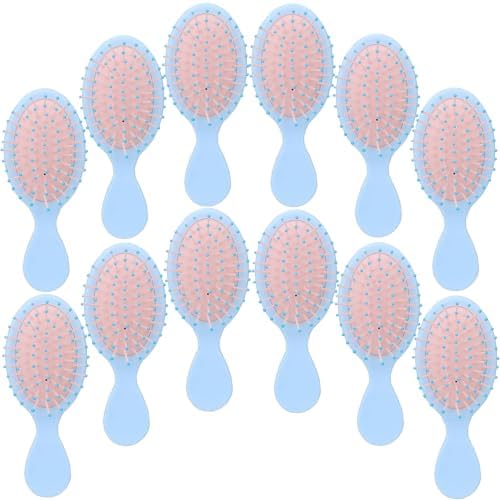 12 pcs Mini Hair Brush,Travel Detangling Brush by ZMOIVOK