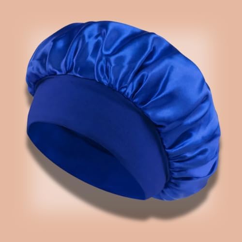 Satin Bonnet – Sleep Bonnet for Women and Men Curly Hair, Braids, and Natural Hairstyles (1pck) - Image 2