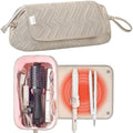 Leuded Hair Tools Travel Bag with Heat Resistant Mat for Shark Airwrap by Leudes