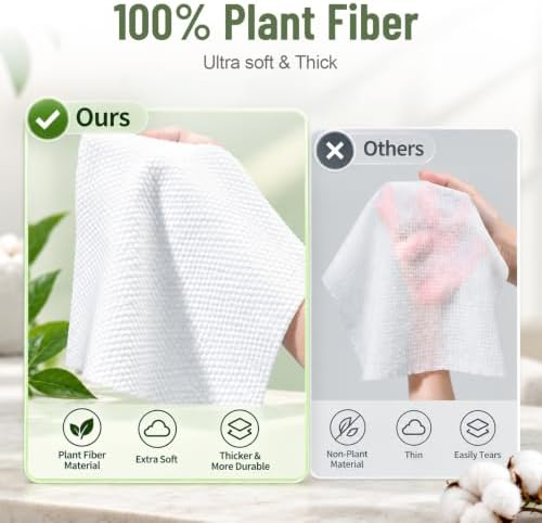 Hot Towel Dispenser Refills, Original Towel Refill for Hot Face Towel Heater Machine, 60 Pcs Disposable Compressed Towels for Towels Warmer Dispenser 100% Plant Fiber（Tea Flavor） - Image 2