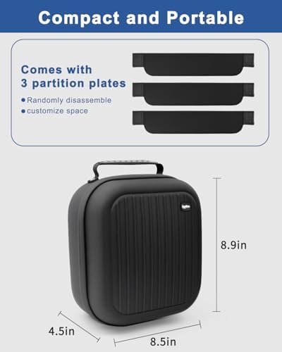 Portable Hard Travel Case for Hair Clippers & Hair Cutting Barber Supplies - Image 4