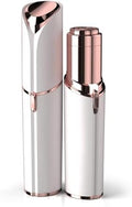 Facial Hair Remover for Women - as Seen on TV Painless Face Shaver - Electric Hair Removal Device for Face Lips Peach Fuzz with Light (White) by Unknown
