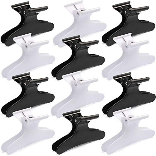 Ondder Hair Clips for Styling and Sectioning - Butterfly Pro Salon Clamps for Cutting, Coloring Hair, Hair Accessories for Women by Ondder