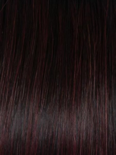 Raquel Welch Longing For London Luxurious Mid-Length Bob Cut Wig, Black Label Human Hair Collection by Hairuwear, Average Cap, RH4/39SS Shaded Mulberry - Image 2