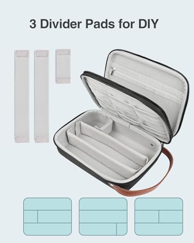 Luxtude Hair Clipper Case, Barber Travel Cases for Trimmers, Guards - Image 4
