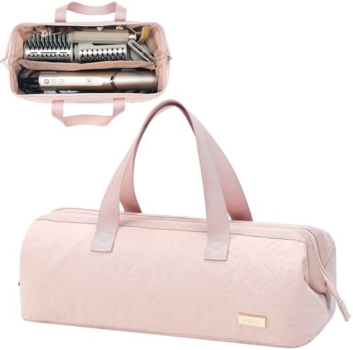 NISHEL Hair Tools Travel Bag Dryer Curling Iron Attachment Organizer Case by NISHEL