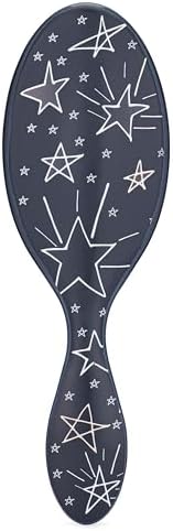 Wet Brush Kids Detangler Hair Brushes - Stars - Midi Detangling Brush With Ultra-Soft IntelliFlex Bristles Glide Through Tangles With Ease - Pain-Free Comb For All Hair Types by WetBrush