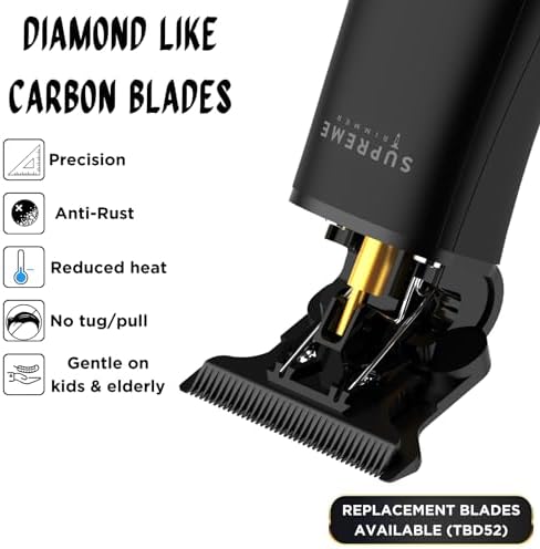 Supreme Trimmer T Shaper Cordless Beard & Hair Trimmer for Men ST5206 - Image 3