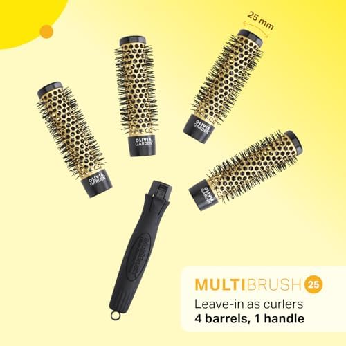 Olivia Garden MultiBrush - Non-Electrical Detachable Thermal Brush with Ceramic Barrel - Image 4