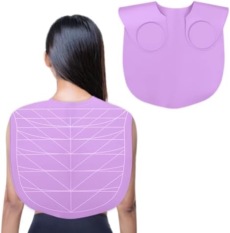 Silicone Hair Cutting Guide Collar - Waterproof Cutting Mat for Hair Stylist - Hair Cutting Cape by Derkerry