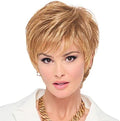 Raquel Welch Fierce And Focused Hand Tied Short Bob Wig by Hairuwear, Average Size Cap, RL14/25 Honey Ginger by Unknown
