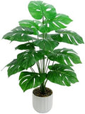 Freyalife 28“ Fake Plant Artificial Monstera for Room Decor, Faux Potted Plants Indoor for Home Living Bedroom Aesthetic Farmhouse Dorm Office Classroom and Outdoor Garden Porch Balcony Decor by Unknown