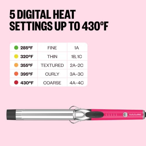 BabylissPRO Nano Titanium Professional Curling Iron with Extended/Long Barrel Perfect for Longer Hair - Image 6