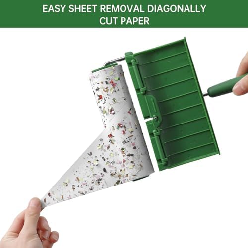 Fedicelly Large Lint Rollers Pet Hair Extra Sticky Furniture,Cat Dog Hair Remover Laundry Clothes Carpet,6.3 inches Wider with 320 Sheets Giant Lint Remover Brush for Couch - Image 5