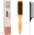 SWEET VIEW Boar Bristle Slick Back Hair Brush by SWEETVIEW