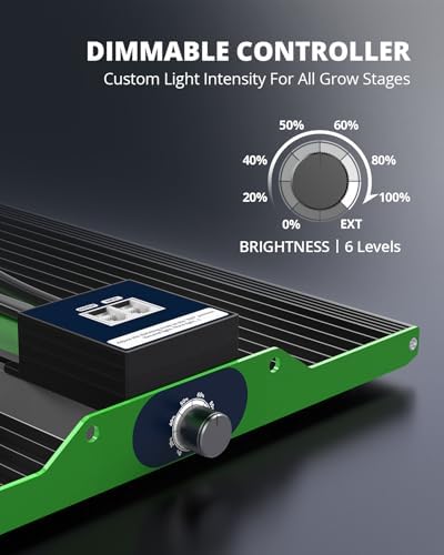 250 Watt Plant Lights for Indoor Growing, Full Spectrum LED Grow Lights - Image 6