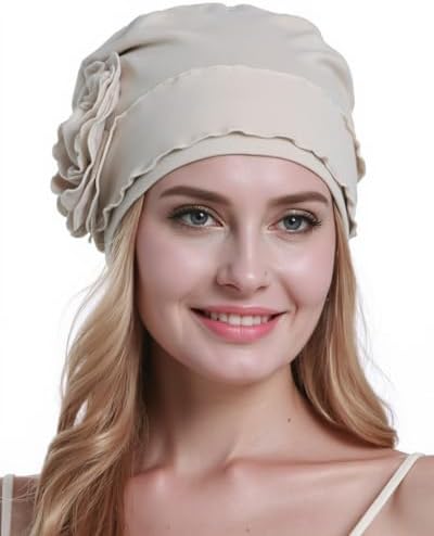 osvyo Chemo Headwear Turban Cap for Women - Cancer Beanie Hair Loss Sealed Packaging by OSVYO