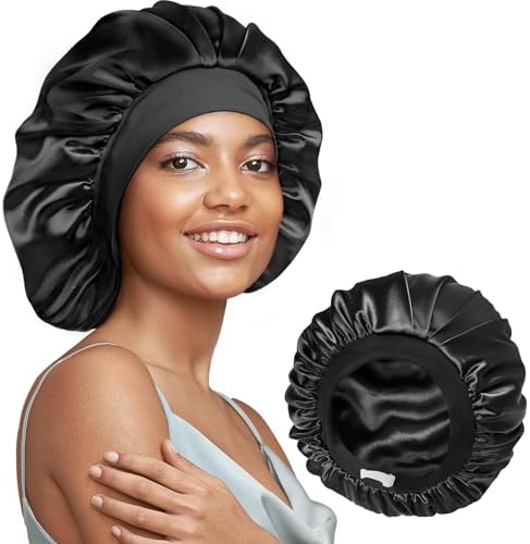 Umisleep 22 Momme Silk Lined Bonnet for Sleeping Women, Double Layer, Soft by Umisleep
