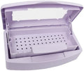 Nail Tool Sterilizer Box, Plastic Sterilization Tray for Tweezer, Eyelash Extensions, Hair Salon, Spa, Nail Implement for Esthetician by TOPCOMWW