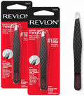Revlon Eyebrow Tweezer, Stainless Steel | Pack of 2 | For Men & Women by RevlonConsumerProductsCorp
