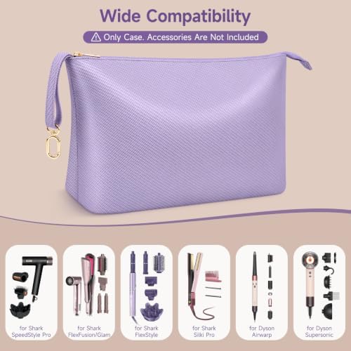 Travel Hair Dryer Bag for Shark FlexStyle IonCurl Case & Attachment, Lalic - Image 3
