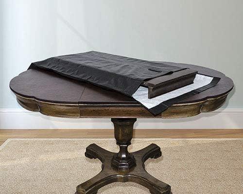 LAMINET Premium Heavy Duty Table Leaf Storage Bag water , scratch resistant. Extra Thick waterproof exterior heavy duty flannel backing. Store Your Table Leaves safely. Holds Leaves up to 26" wide. - Image 6