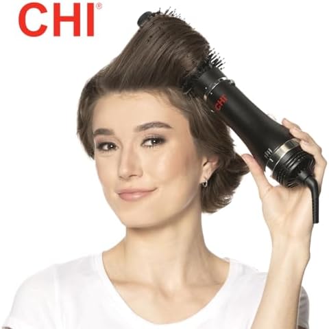 CHI 3-in-1 Round Blowout Brush, Hair Dryer for Smooth & Frizz-Free Hair - Image 4