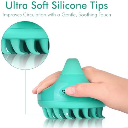 SAVION Scalp Massager Brush for Hair, Scalp Scrubber, Shampoo Brush - Image 5