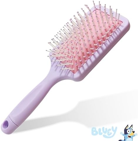 LUV HER Licenced Bluey Kids' Detangling Confetti Hair Brush - Fun Design with Bluey & Bingo - Gentle on Wet & Dry Hair - Ideal for Kids Ages 3+ - Makes Hair Care Enjoyable and Simple - Image 2
