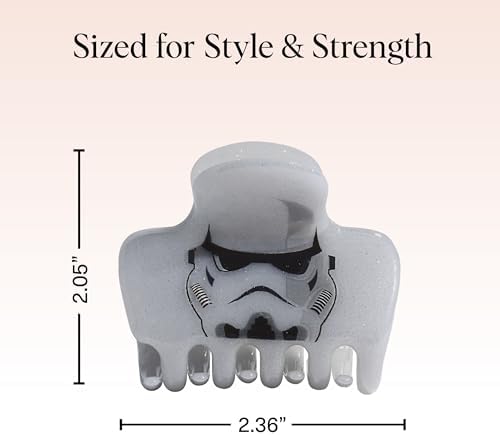 Kitsch x Star Wars Medium Hair Clip for Women - Stormtrooper, 1pc - Image 5