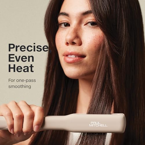 Paul Mitchell Smooth+ Ceramic Flat Iron, Adjustable Heat Settings, for Smoothing + Straightening - Image 6