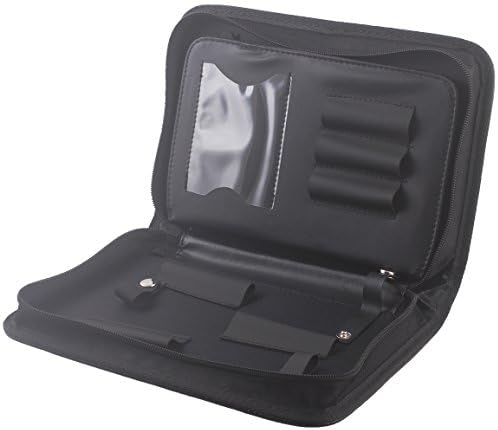 Large Hair Stylist Scissor Holder Pouch Cases for Hairdressers, Salon Tools Holster Bag, Pu Leather - Image 4