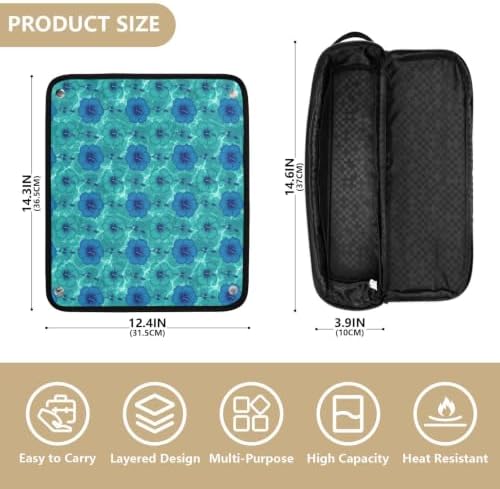 Yuiboo Hot Hair Tool Storage Bag with Heat Resistant Mat - Image 4