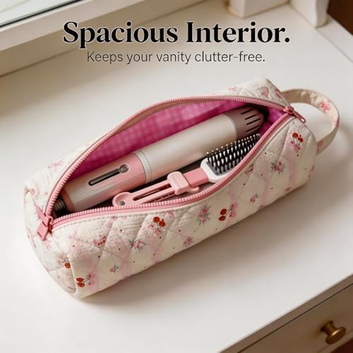 Hair Tools Travel Bag, Hair Tool Bag Organizer, Cherry - Image 3