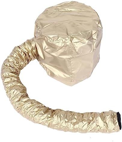 Generic Portable Hair Drying Cap Blow Dryer Bonnet Hat for Faster Hair Drying in Gold Color (Gold) - Image 6