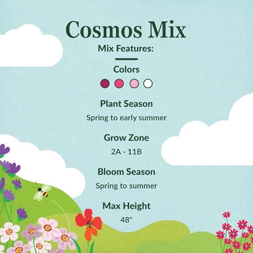 Ferry-Morse Bulk Cosmos Seed Mix, 68,000+, 1 lb - Image 3