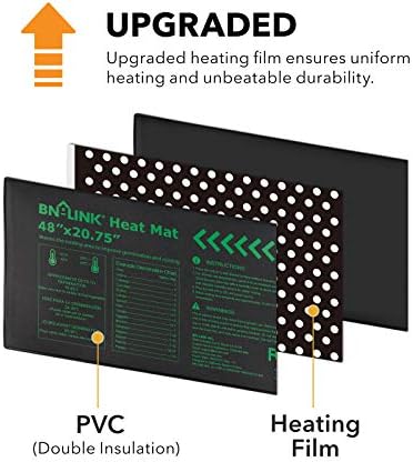 BN-LINK 48" x 20.75" Seedling Heat Mat with Thermostat Controller Combo Set - Image 4